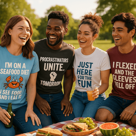 T-Shirts That Speak for You: A Collection of Funny Prints