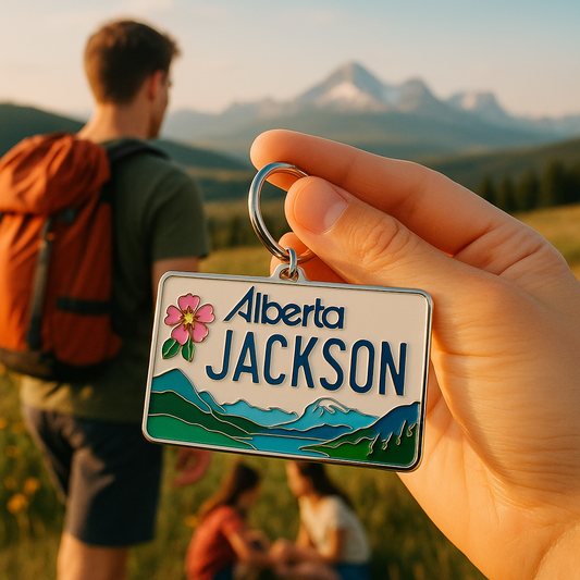 The History of Alberta's Wild Rose Country License Plate Slogan