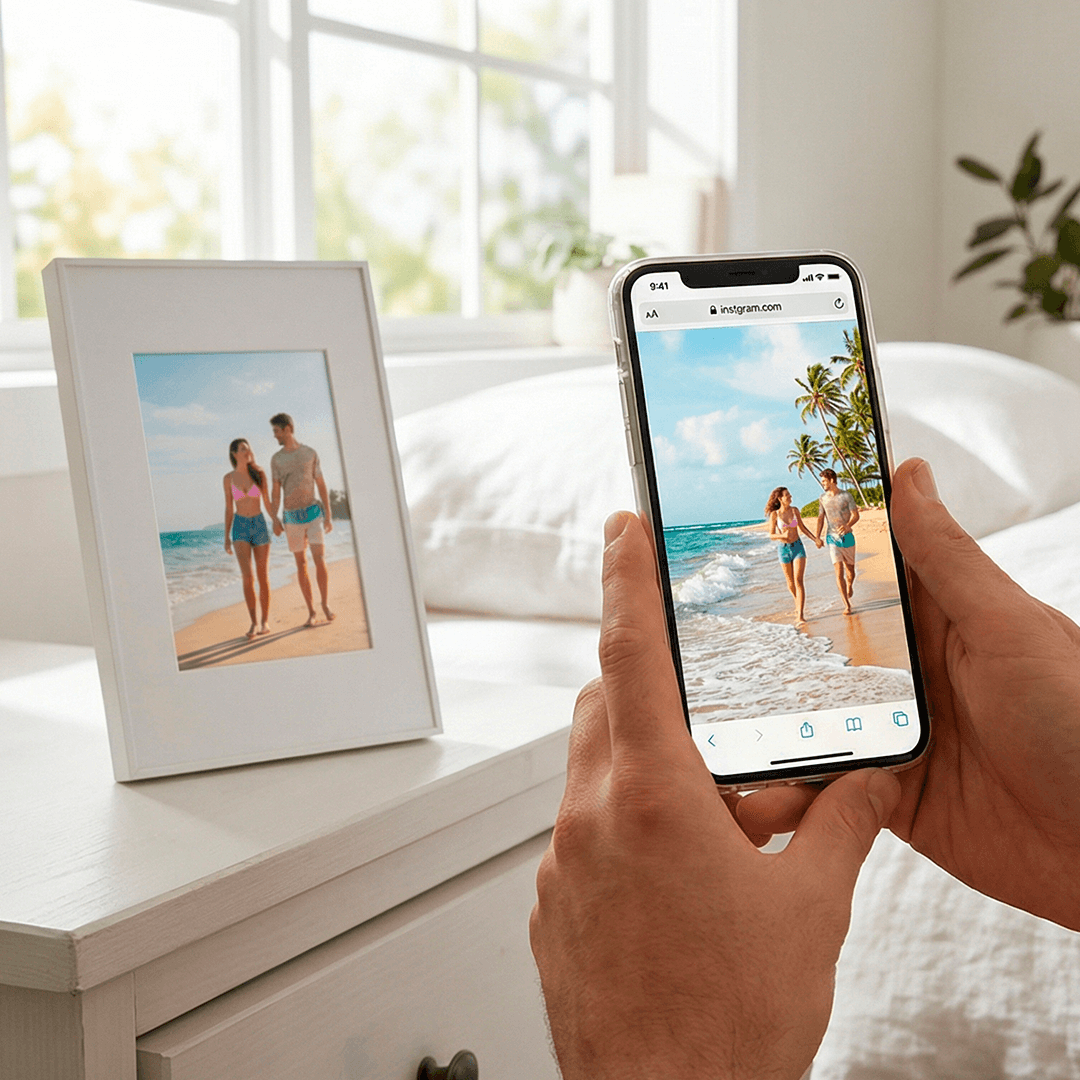 The Living Frame: Custom AR Photo with Video Playback