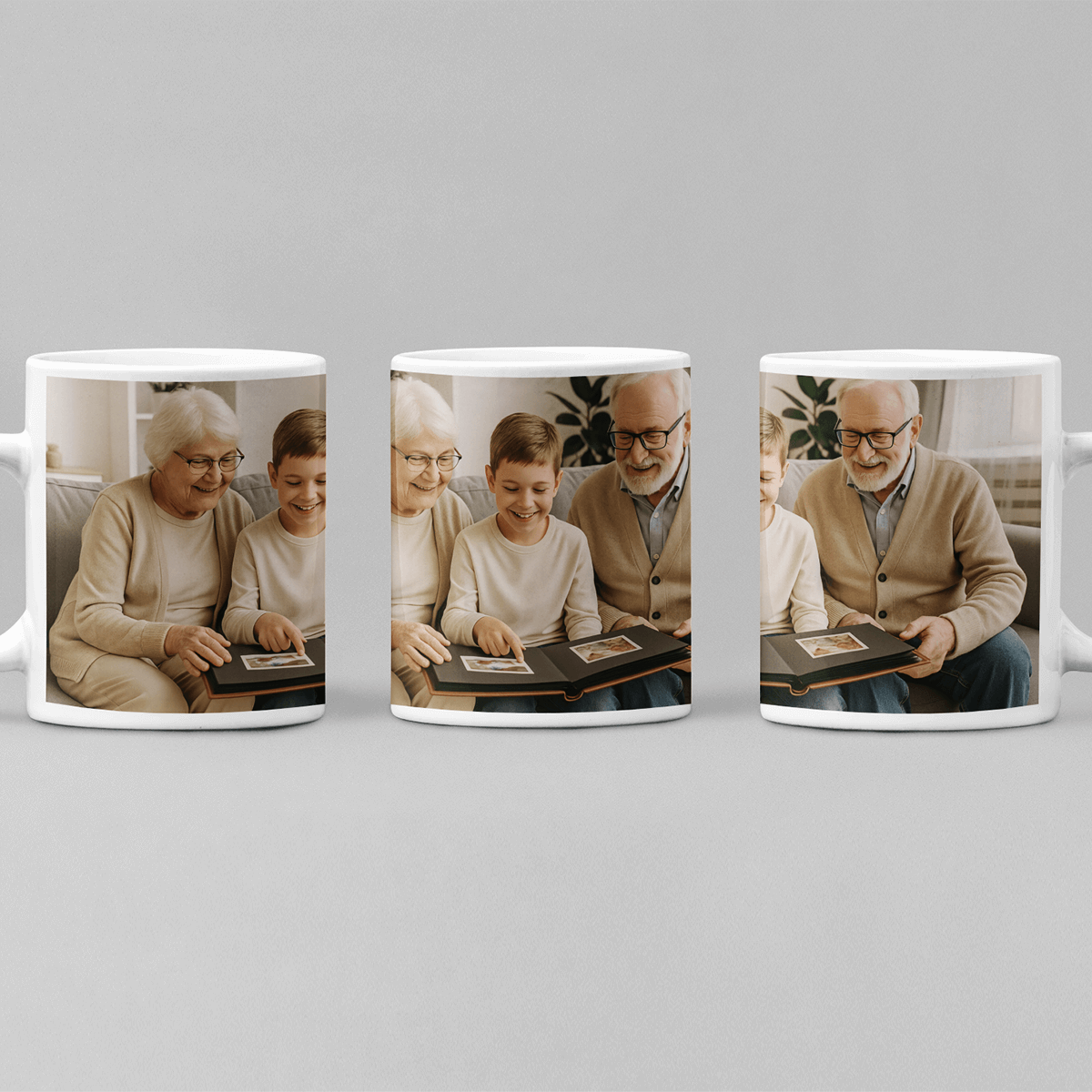 Custom Photo Mug with Your Picture - Personalized Ceramic Coffee Cup