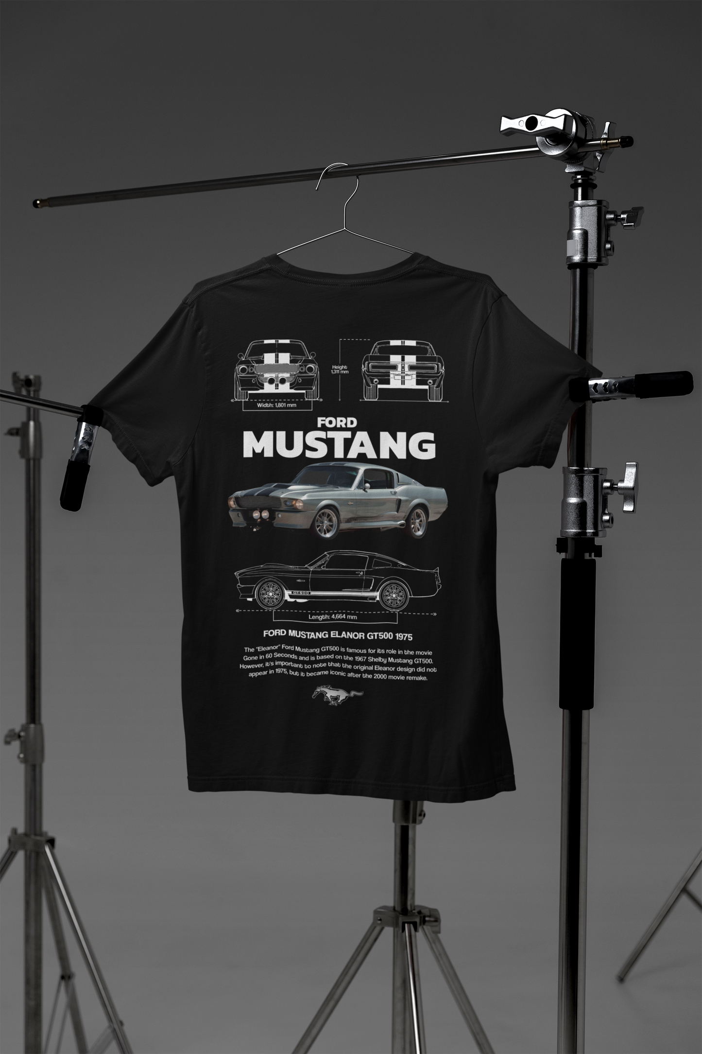 Ford Mustang 'Eleanor' GT500 Classic Graphic T-Shirt