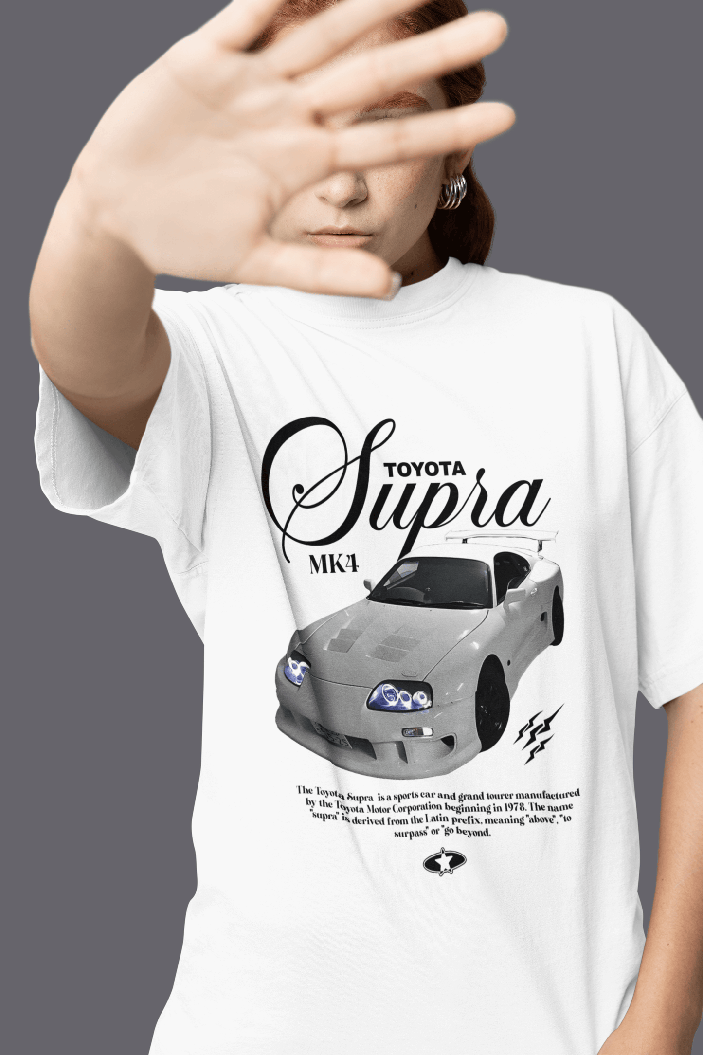 Toyota Supra MK4 Graphic T-Shirt — Night Show Car