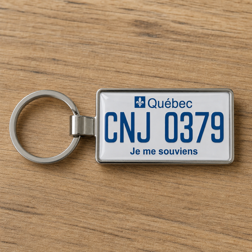 Quebec License Plate Keychains: The Perfect Montreal Graduation Gift for 2026 New Drivers