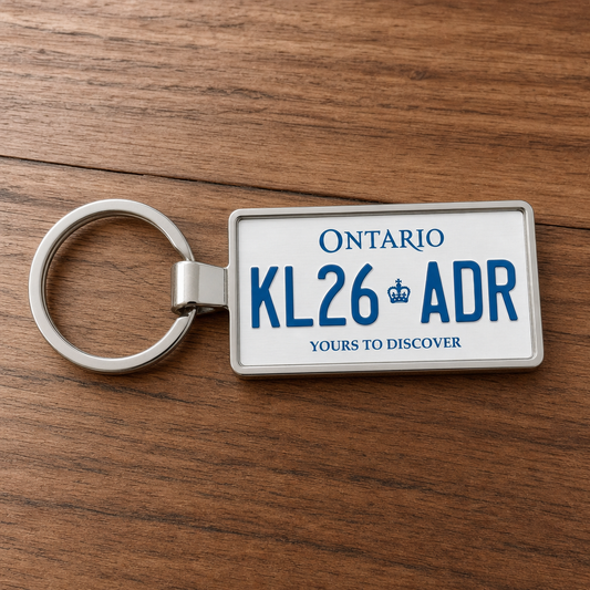 Why Ontario License Plate Keychains Are Social Media Stars (and How to Personalize Yours)