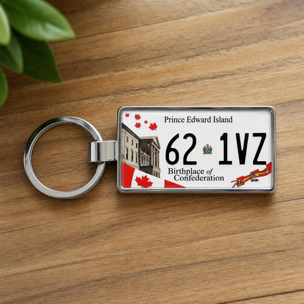 Custom PEI License Plate Keychains: Every Style for Proud Island Collectors
