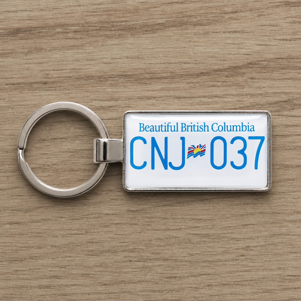 Trending Now: Instagram-Worthy BC License Plate Keychains Everyone Is Talking About