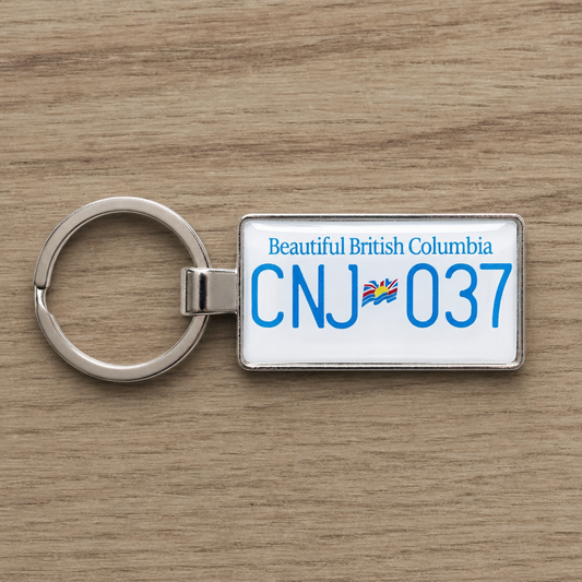Trending Now: Instagram-Worthy BC License Plate Keychains Everyone Is Talking About