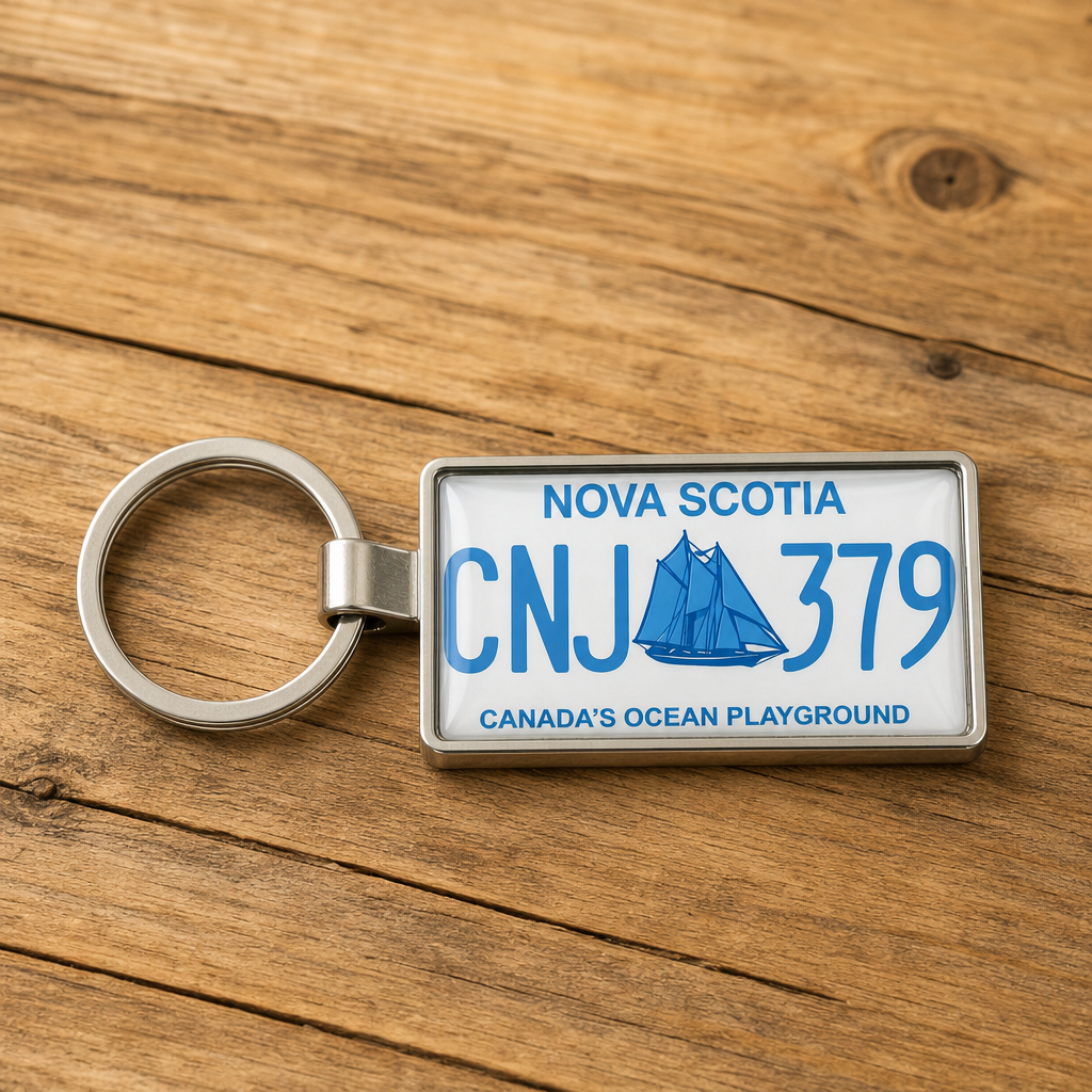 Nova Scotia License Plate Keychains: 2026 Christmas Gifts for Maritimers Away From Home