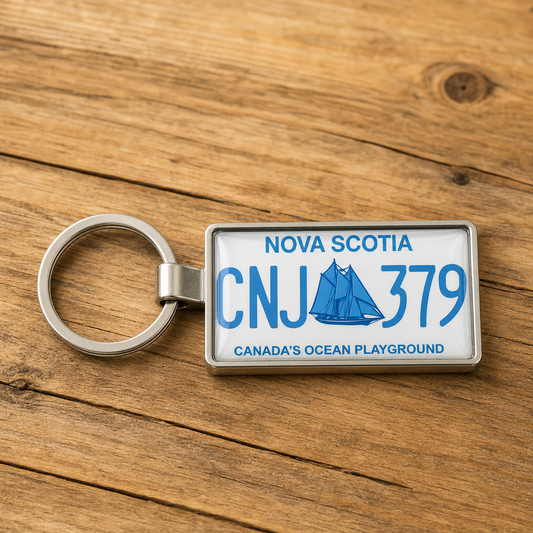Nova Scotia License Plate Keychains: 2026 Christmas Gifts for Maritimers Away From Home