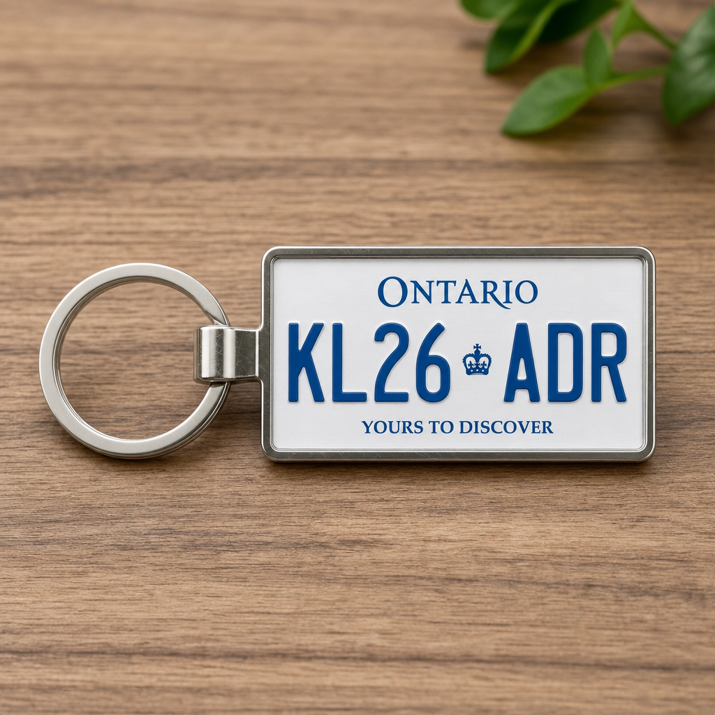 Ontario Green Plate Trend: Custom License Plate Keychains for Eco‑Conscious Drivers