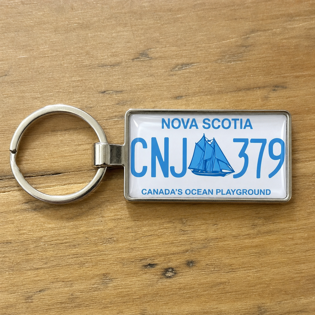 Nova Scotia License Plate Keychains: Canada’s Ocean Playground Gift Trend Explained