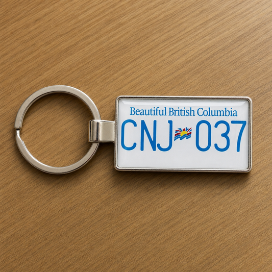 British Columbia License Plate Keychains: The Viral Souvenir Every Sea to Sky Road Tripper Wants