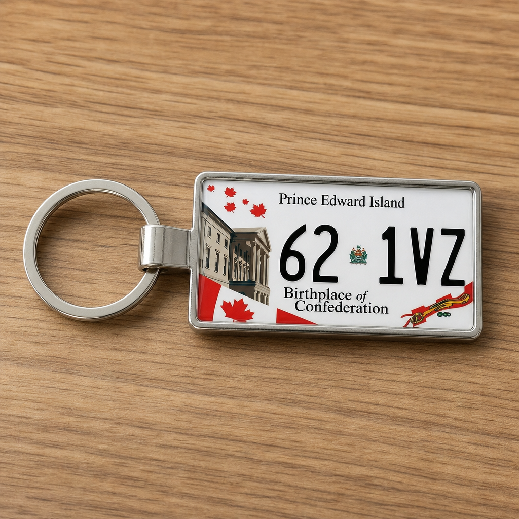 Why PEI License Plate Keychains Are the Ultimate Souvenir for Islanders and Visitors