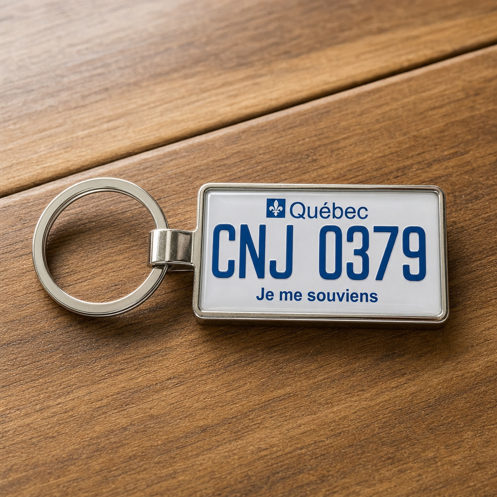 Quebec License Plate Keychains: The ‘Je Me Souviens’ Gift Trend for Fall 2026