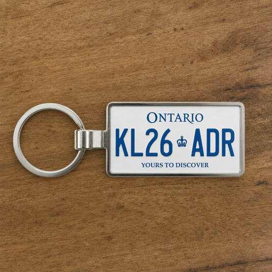 Ontario License Plate Keychains: The Punjabi Car Culture TikTok Gift Everyone Wants