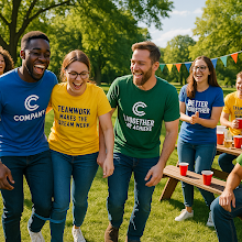 Custom T-Shirts for Corporate Events: Team Building Through Design