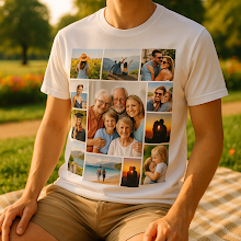 Creating Premium Photo Collages on Custom T-Shirts