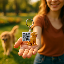 Capture Your Pet's Spirit with AR Keychains - A Unique Touch