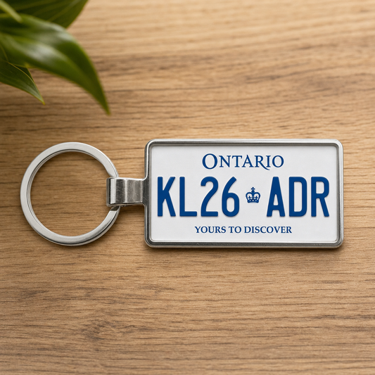 Ontario’s Green Vehicle Plates & Custom Keychains: Affordable Pride for Eco‑Conscious Drivers