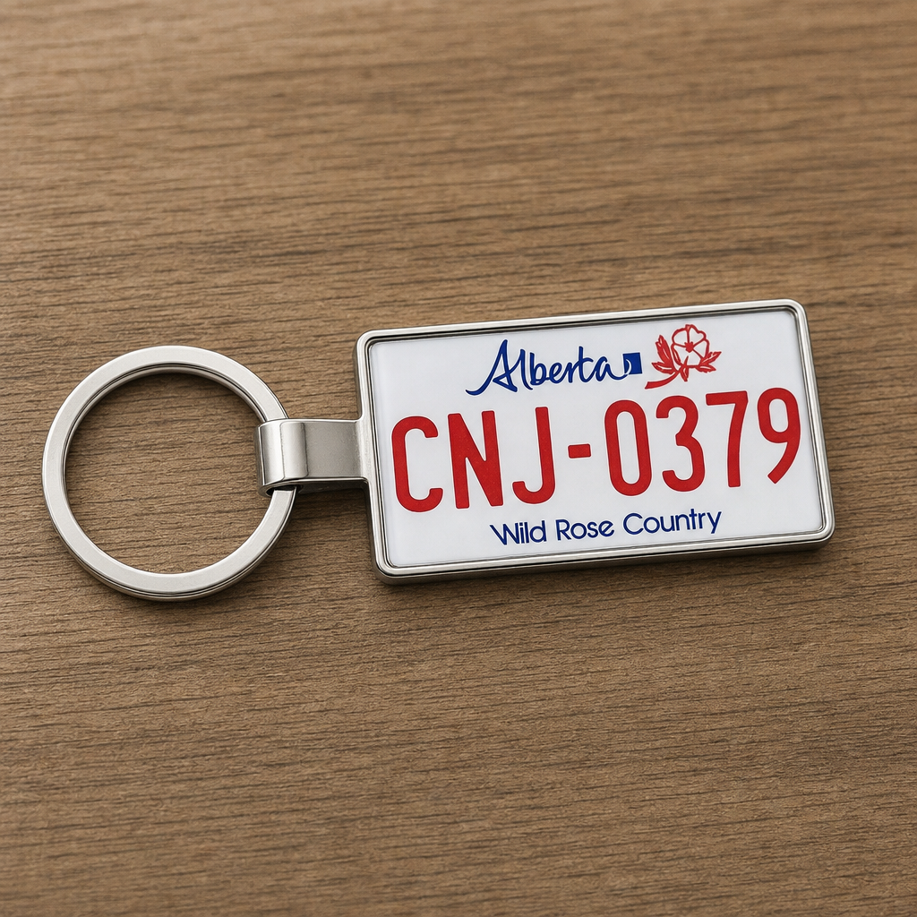 Alberta License Plate Keychains: The Viral TikTok Car Gadget of 2026