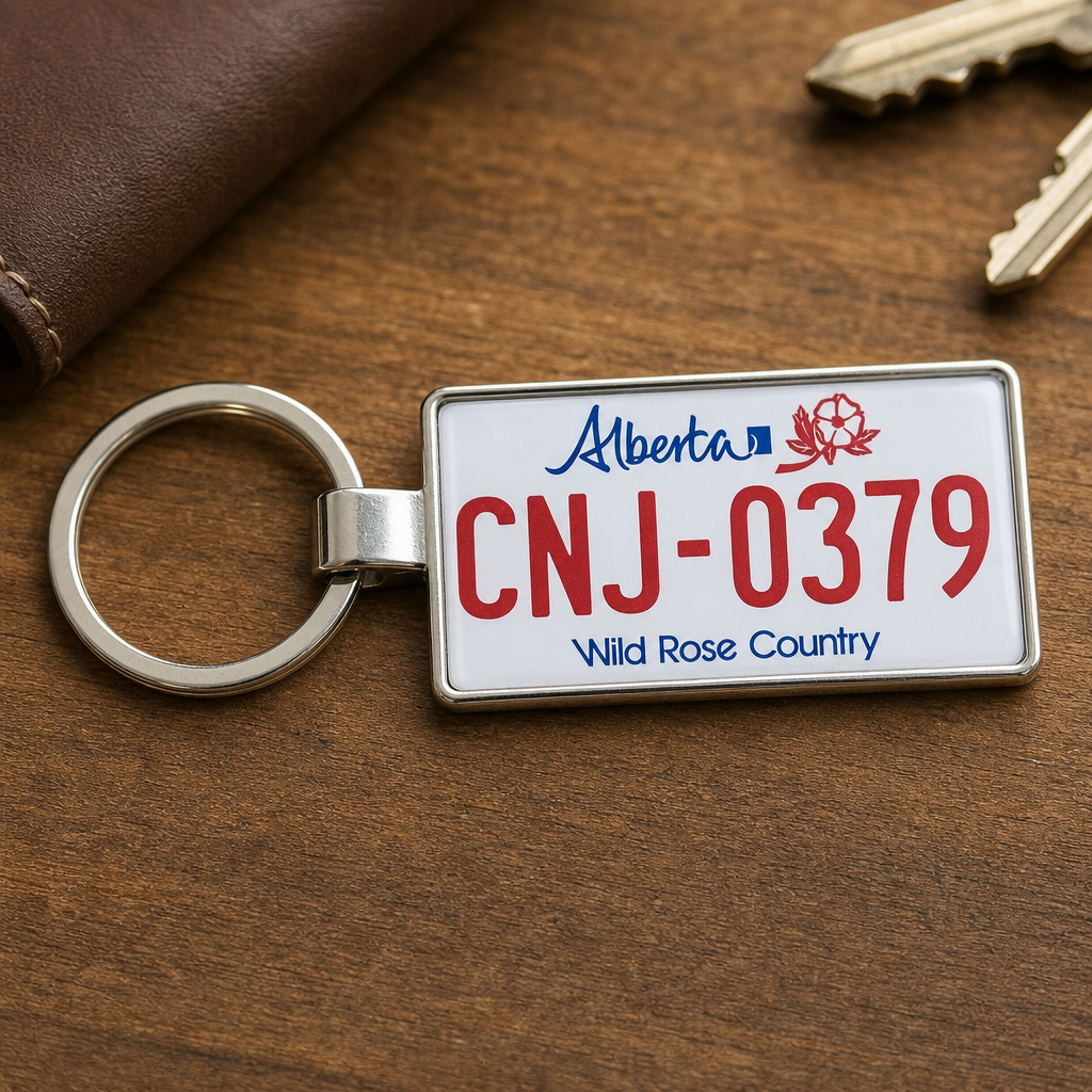 Alberta License Plate Keychains: TikTok’s Viral Car Meet Gift of 2026
