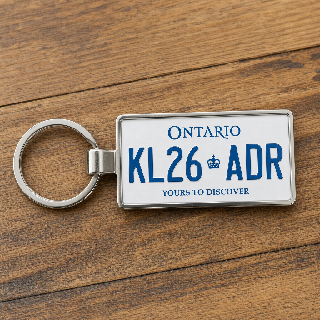 Ontario Green Vehicle License Plate Keychains: 2026 EV Owner Gift Guide