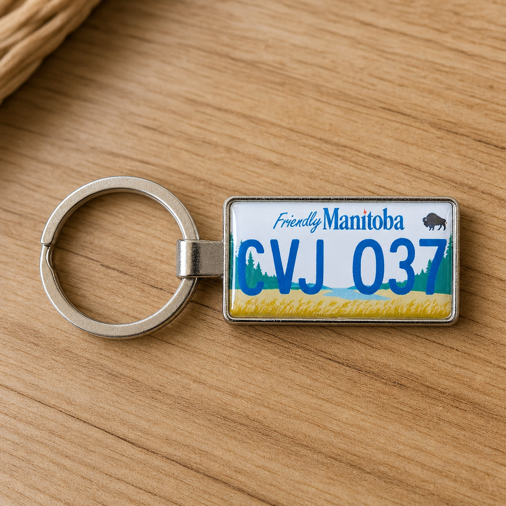 Manitoba License Plate Keychains: The Viral Prairie Pride Gift Everyone Wants This July