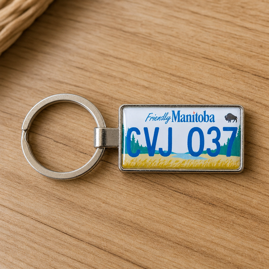 Manitoba License Plate Keychains: The Viral Prairie Pride Gift Everyone Wants This July