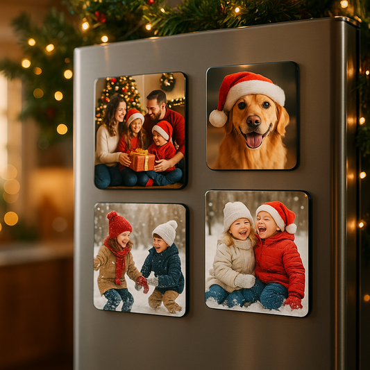 Transform Your Christmas Photos into 3D Magnets - A Unique Gift Idea