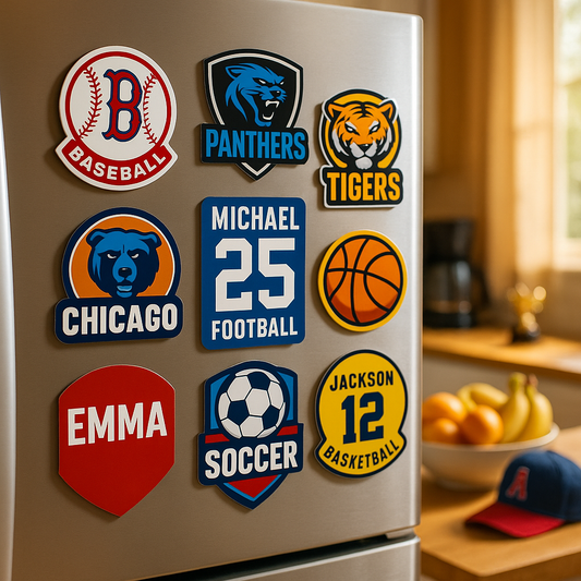 Custom Sports Team Magnets - Show Your Team Spirit