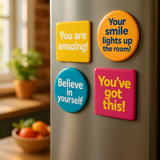 Compliment Magnets for Loved Ones - Unique Personalized Gifts