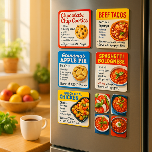 Creative Recipe Magnets: Fun Ways to Keep Cooking Simple