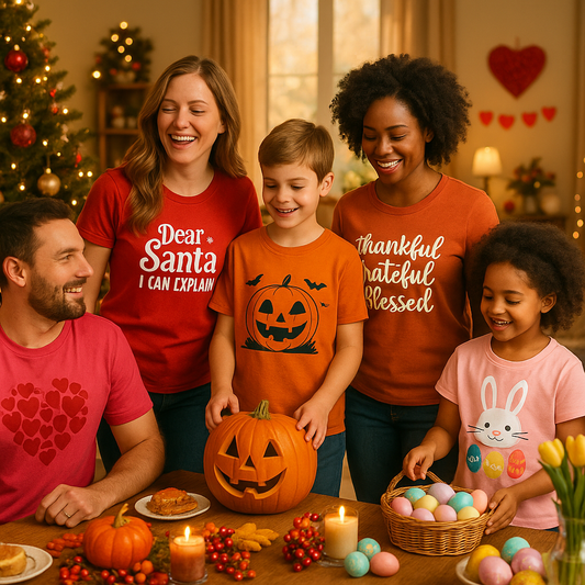 Holiday-Themed T-Shirt Designs: Seasonal Inspiration Guide