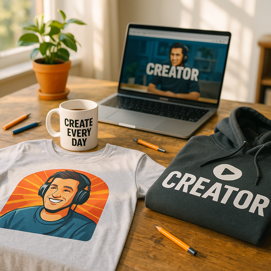 Custom Merchandise for Content Creators: Building Your Personal Brand