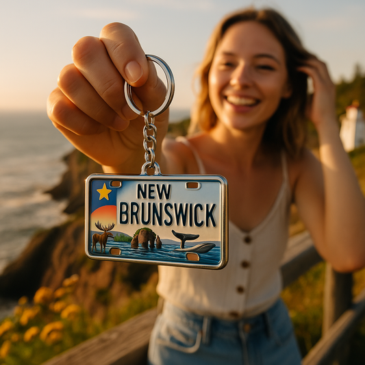 Discover the Marine Charm of New Brunswick with Custom Keychains