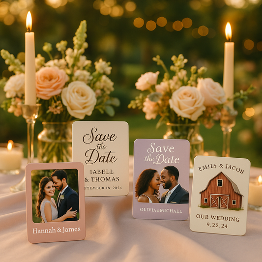 Unique Wedding Magnet Collections - Personalize Your Love