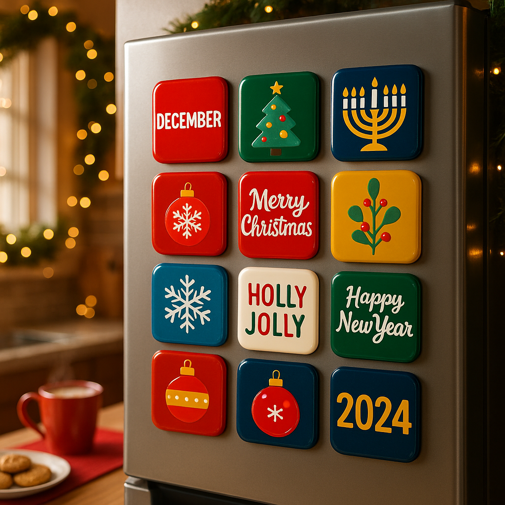 Countdown to the Holidays: Custom Magnet Sets for December
