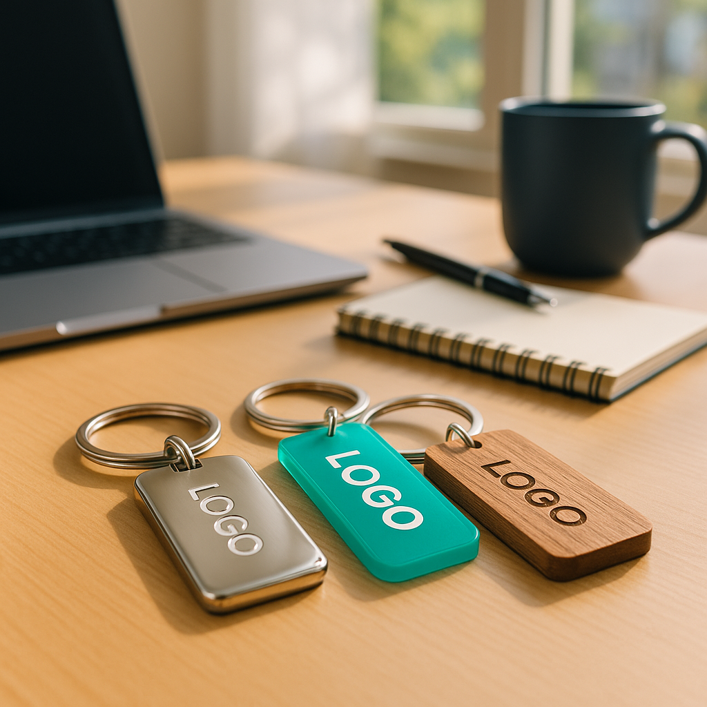 Branded Keychains with Your Logo - Corporate Gift Ideas