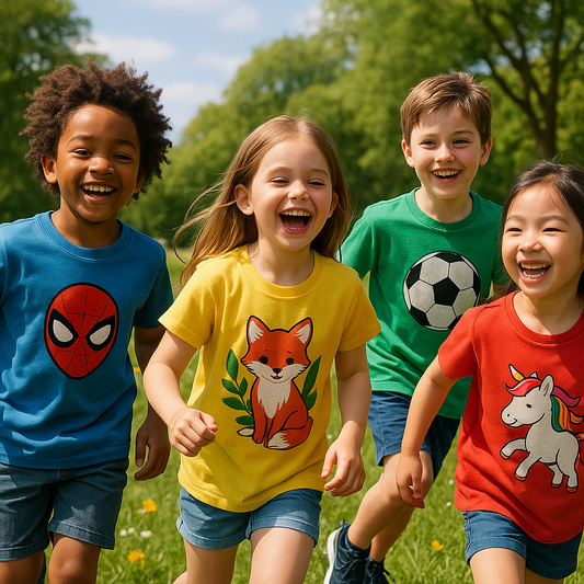 Custom T-Shirts for Kids: Safety, Comfort, and Fun Designs