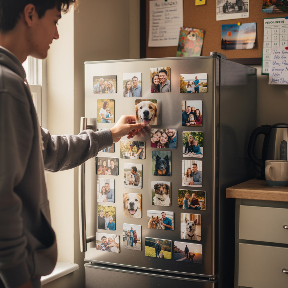 Dorm Fridge Photo Magnets: The Perfect September Move‑In Gift for Canadian Students Away From Home