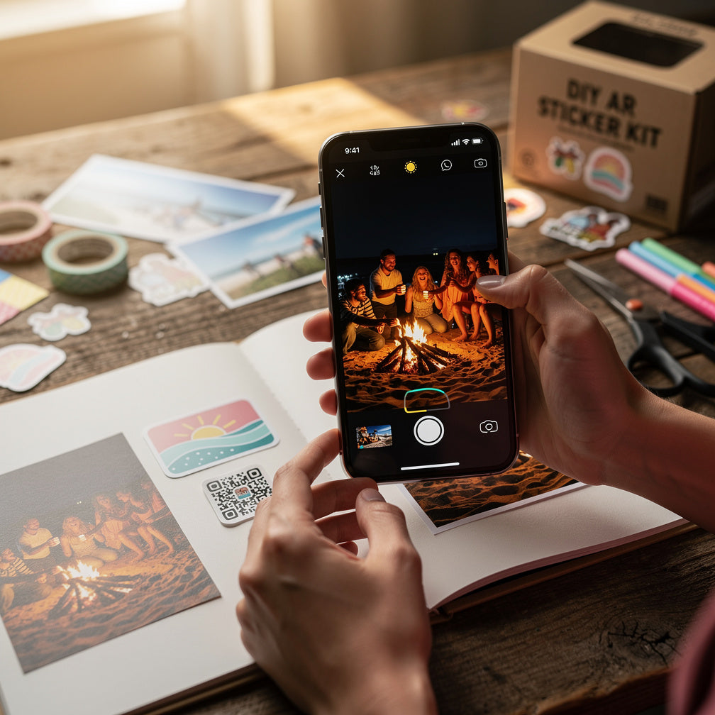 Bring Your Summer Adventures to Life with DIY AR Sticker Kits