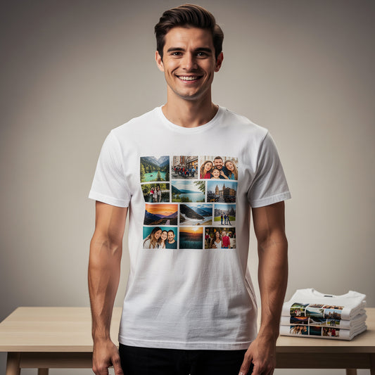 Leveraging DTF Prints for Unique Photo Collage Designs on Custom T‑Shirts