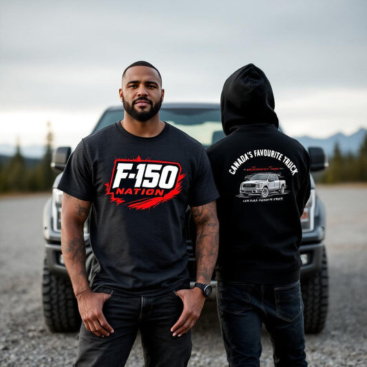Ford F-150 Nation: Custom T-Shirts and Hoodies for Canada’s Favourite Truck