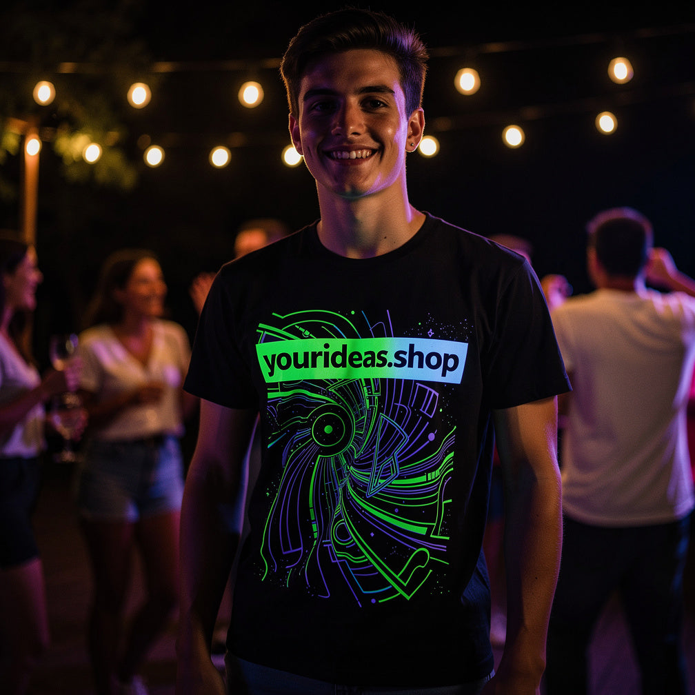 Glow-in-the-Dark DTF T-Shirts: Turn Every Night Event into a Luminous Experience