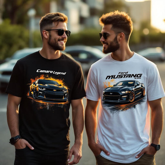 Chevy Camaro vs Ford Mustang: Custom Rivalry T‑Shirts That Spark Street‑Side Conversations