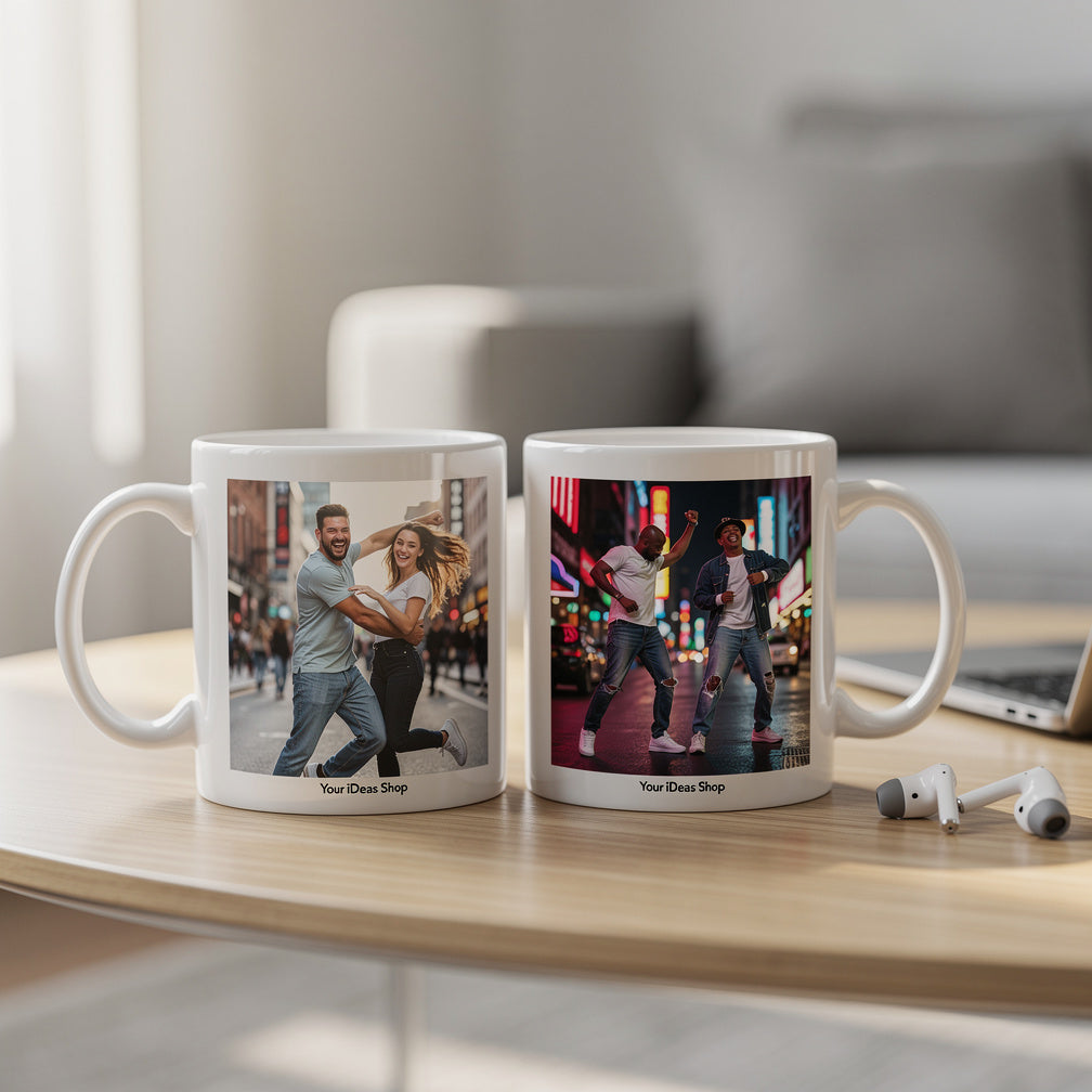 Capture Your Viral Duo Dance Trend on Custom Photo Mugs