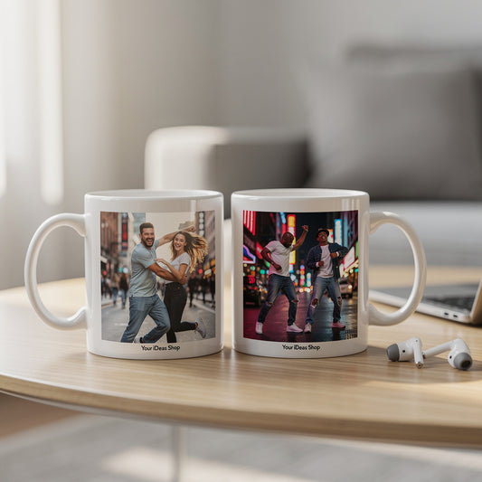 Capture Your Viral Duo Dance Trend on Custom Photo Mugs