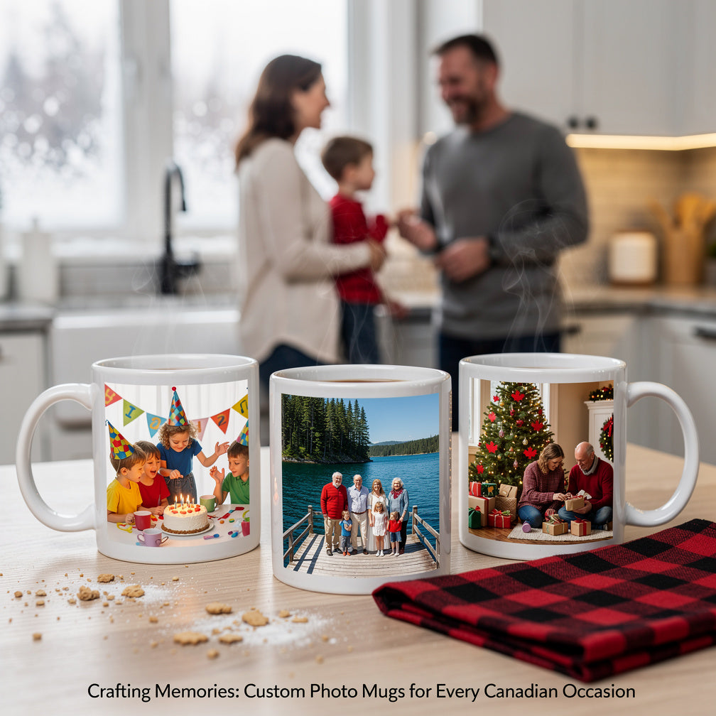 Crafting Memories: Custom Photo Mugs for Every Canadian Occasion