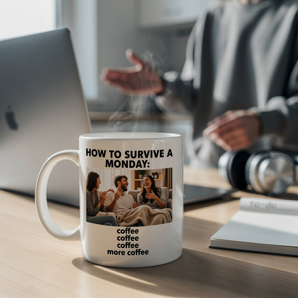 How to Survive a Monday TikTok Trend: Turn Your Custom Photo Mug Into a Viral Morning Routine Star
