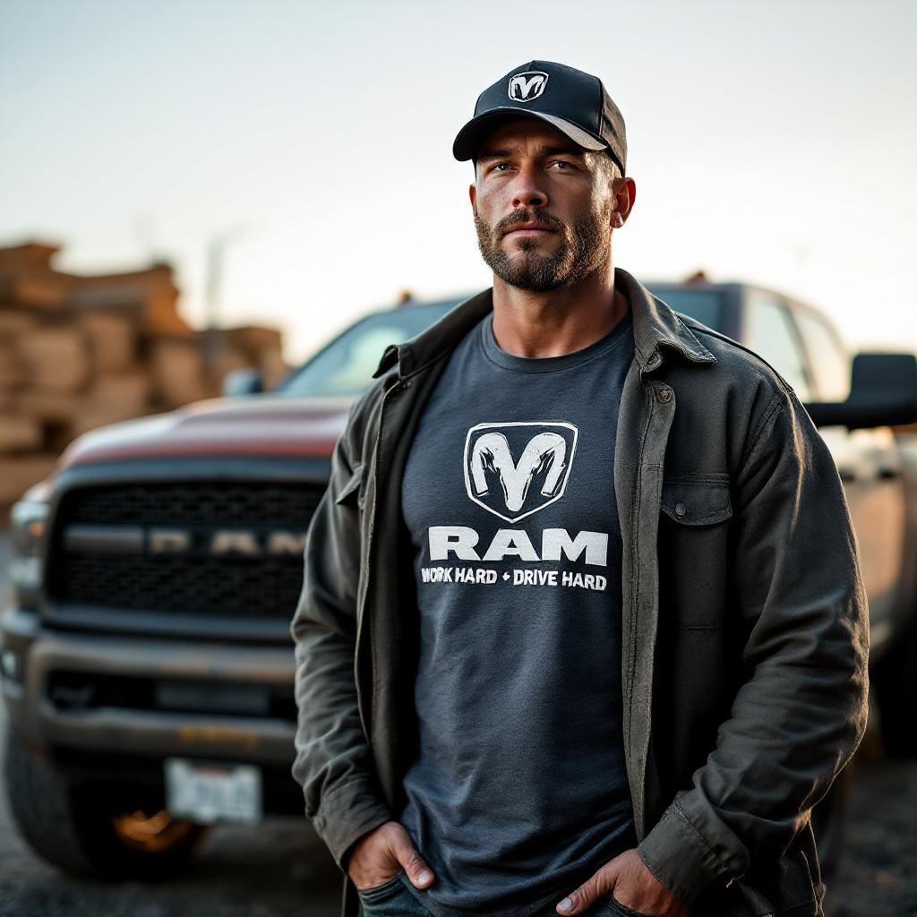 Dodge RAM Custom Merch: Rugged Apparel for the Work Hard, Drive Hard Lifestyle